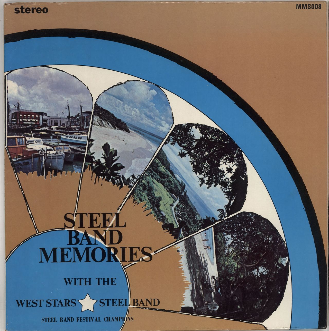 The West Stars Steel Band Steel Band Memories Canadian vinyl LP album (LP record) MMS-008