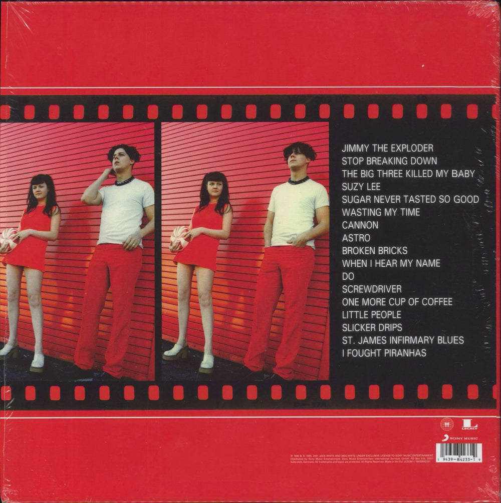 The White Stripes The White Stripes UK vinyl LP album (LP record) 194398423319