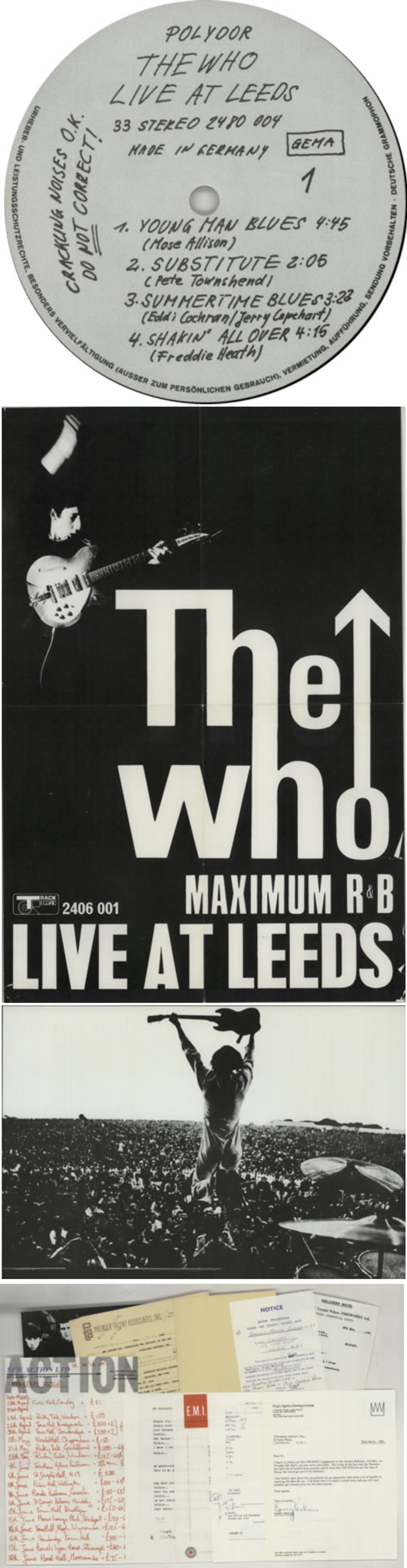 THE WHO レコード　Live at leeds