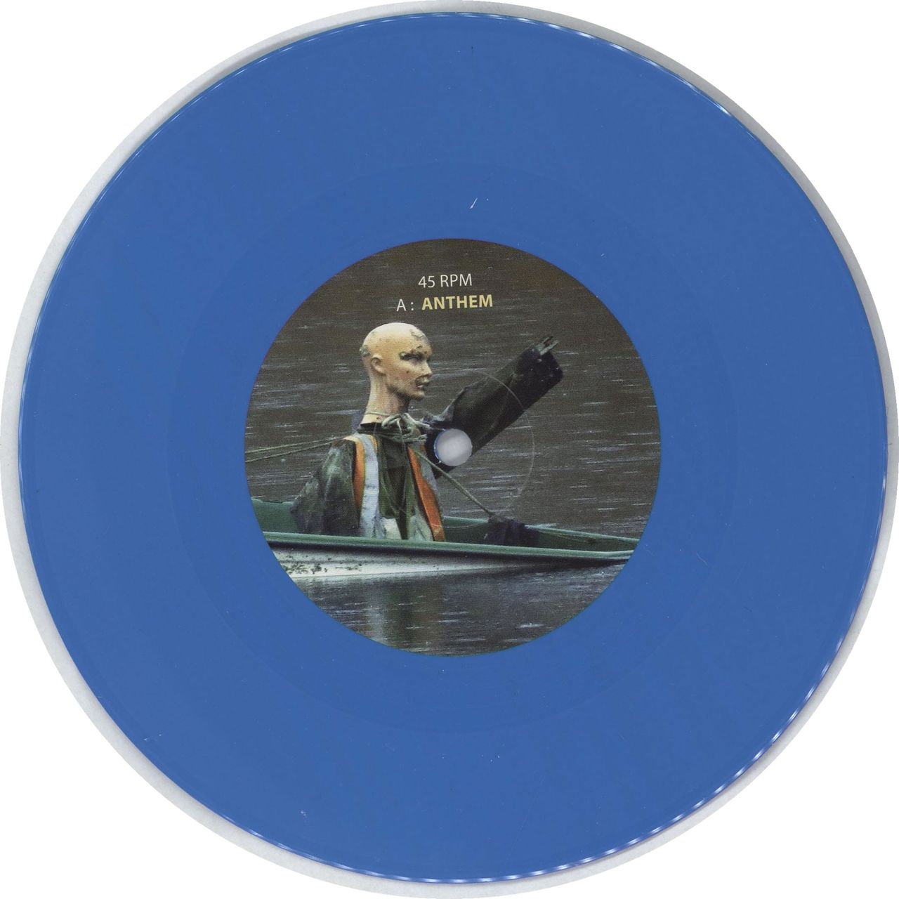 The Wolfhounds Anthem - Sky Blue Vinyl UK 7" vinyl single (7 inch record / 45) TWF07AN765175