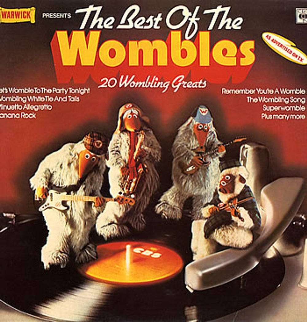 The Wombles The Best Of The Wombles UK vinyl LP album (LP record) PR5022