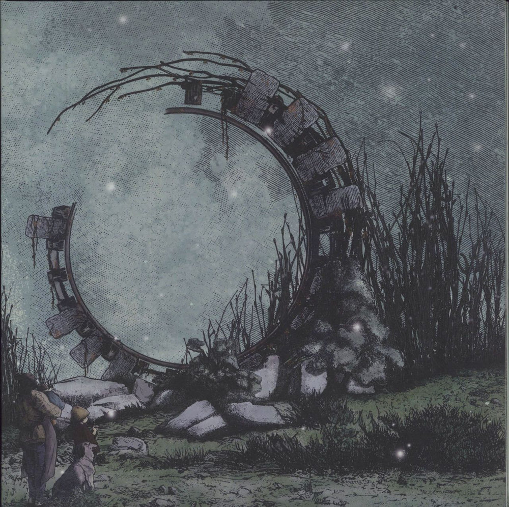 The World Is A Beautiful Place  Illusory Walls - Olive Green Vinyl UK 2-LP vinyl record set (Double LP Album) 7733-1