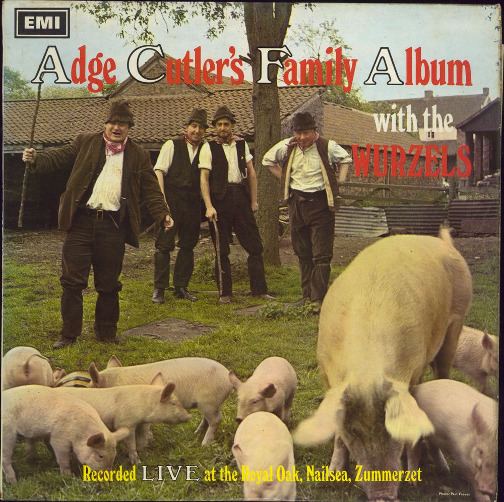 The Wurzels Adge Cutler's Family Album - 1st UK vinyl LP album (LP record) SX6165