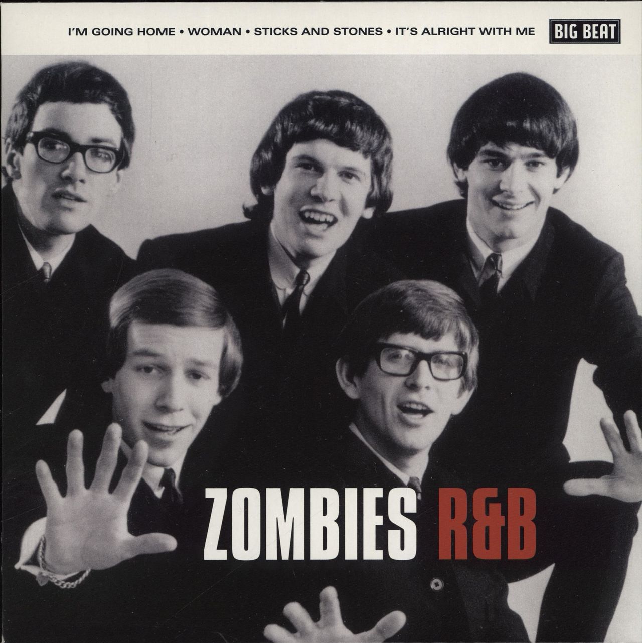 The Zombies Zombies R&B UK 7" vinyl single (7 inch record / 45) LTDEP003