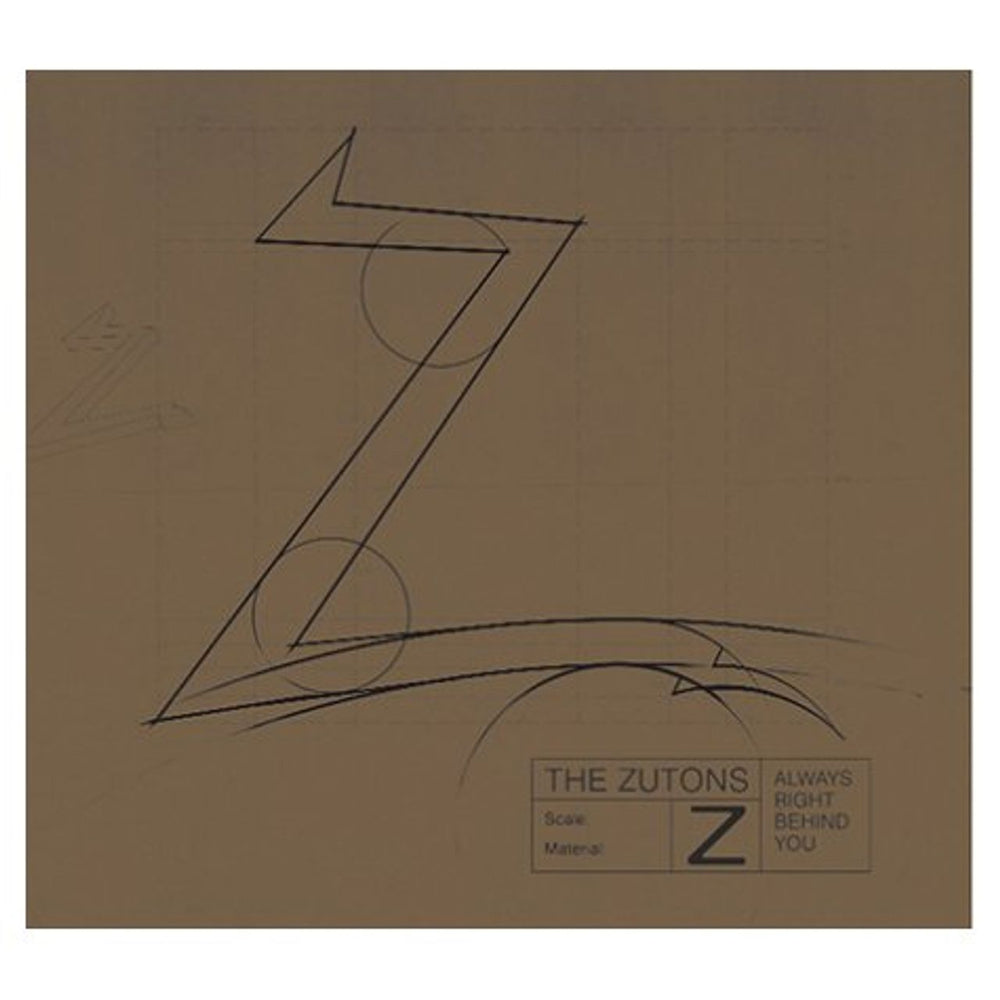 The Zutons Always Right Behind You UK 2-CD single set (Double CD single) DLTCD/CD2076