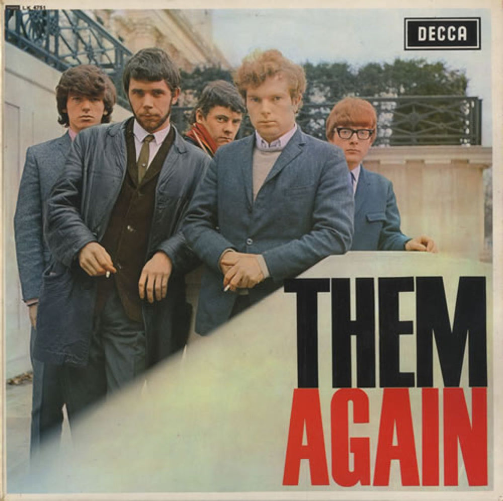 Them Them Again - 70s Red Boxed UK vinyl LP album (LP record) LK4751