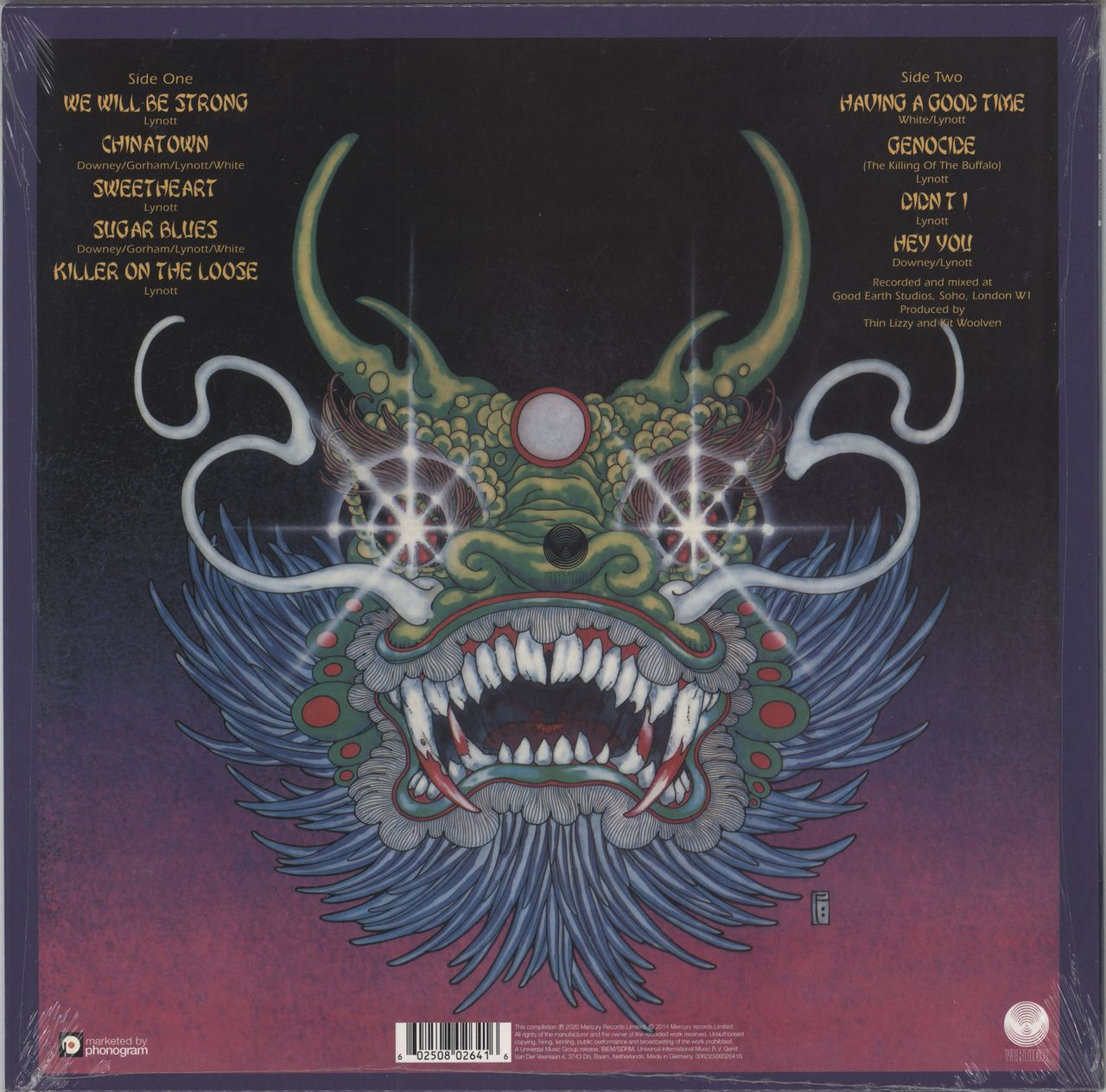 Thin Lizzy Chinatown - 180gm Vinyl UK vinyl LP album (LP record) 602508026416