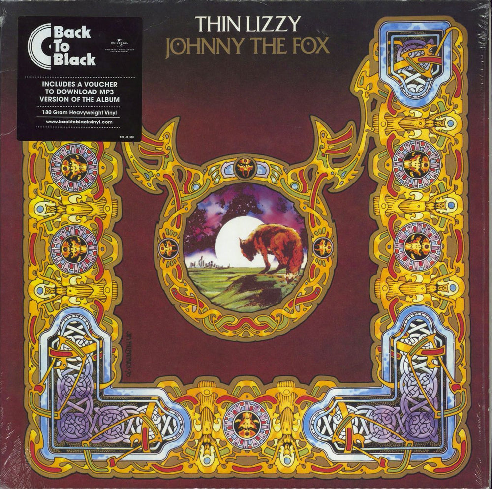 Thin Lizzy Johnny The Fox - Shrink UK vinyl LP album (LP record) 5353561