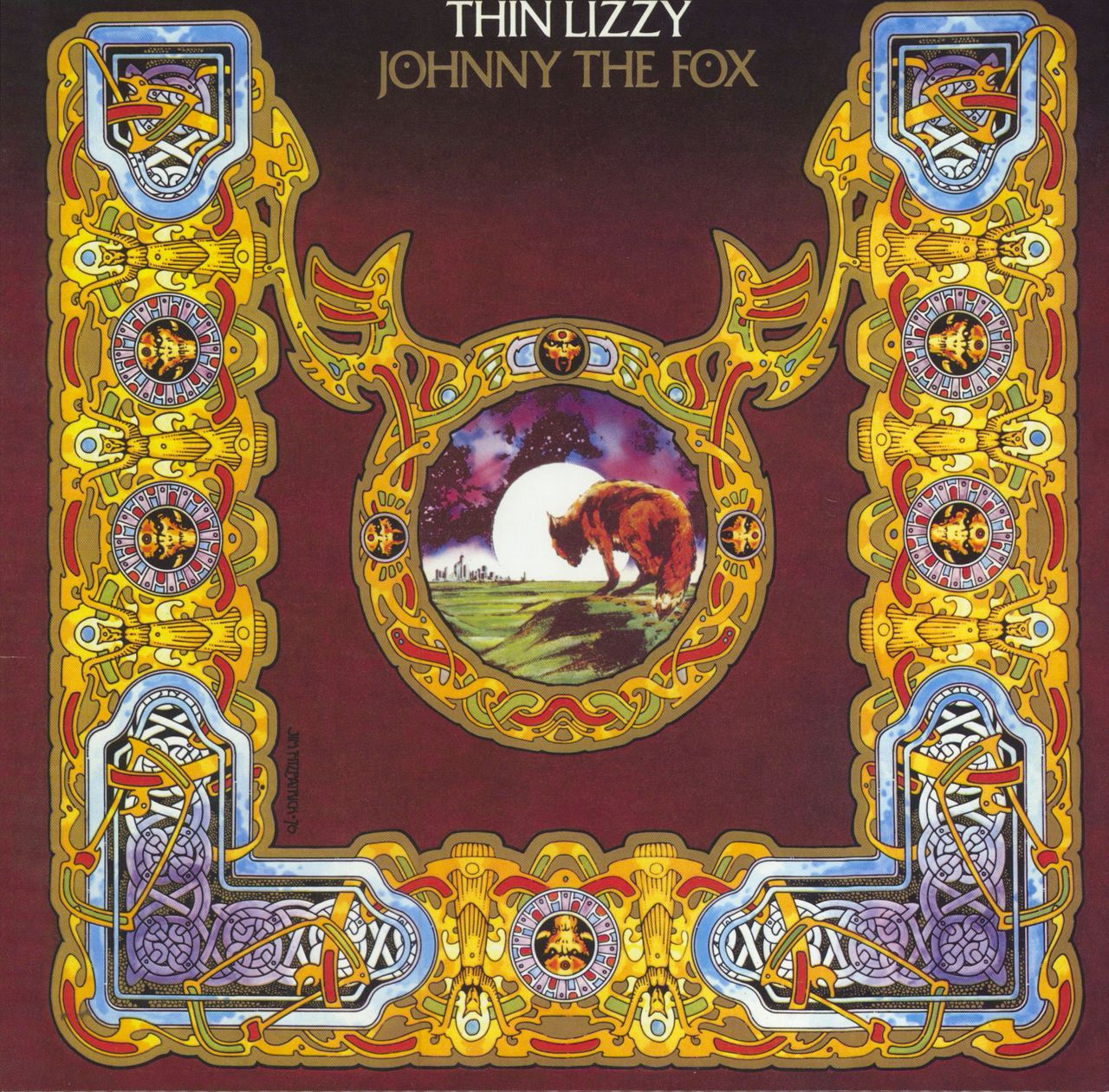 Thin Lizzy Johnny The Fox UK vinyl LP album (LP record) 5353561