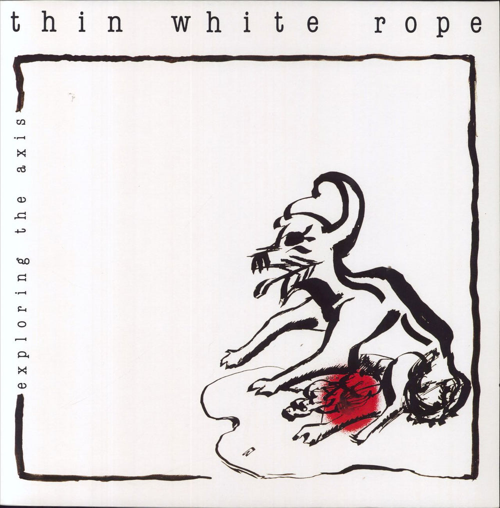 Thin White Rope Exploring The Axis: Remastered - Red Vinyl US vinyl LP album (LP record) 31015