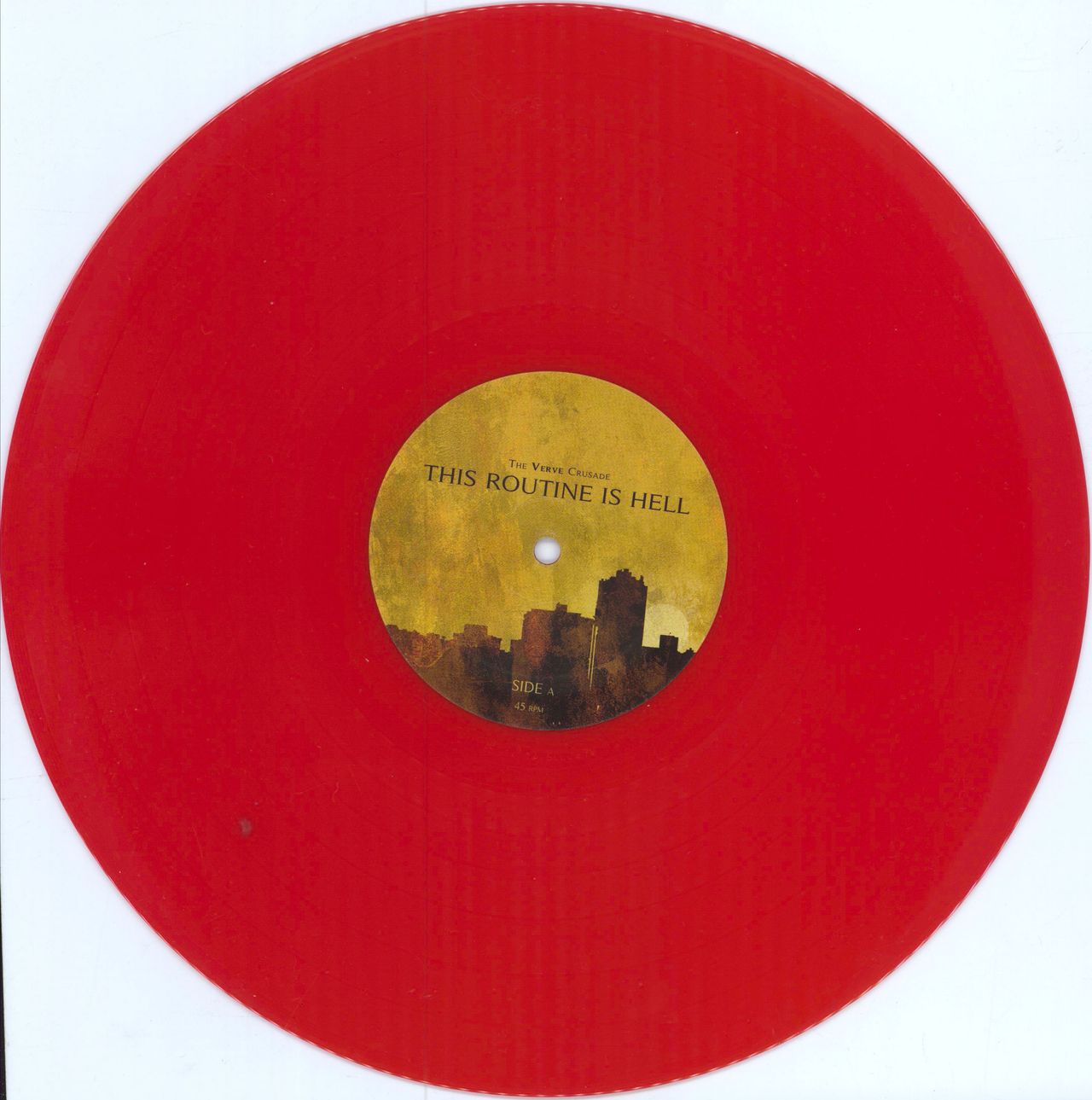 This Routine Is Hell The Verve Crusade - Red Vinyl Dutch vinyl LP album (LP record) 4MKLPTH787573