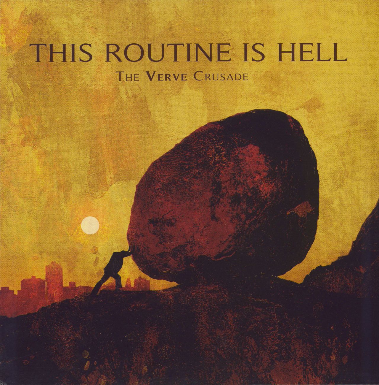 This Routine Is Hell The Verve Crusade - Red Vinyl Dutch vinyl LP album (LP record) SLD 027
