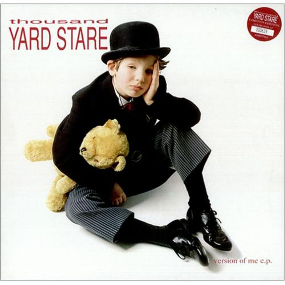 Thousand Yard Stare Version Of Me E.P. - Clear Vinyl + Numbered UK 12" vinyl single (12 inch record / Maxi-single) AARDT012