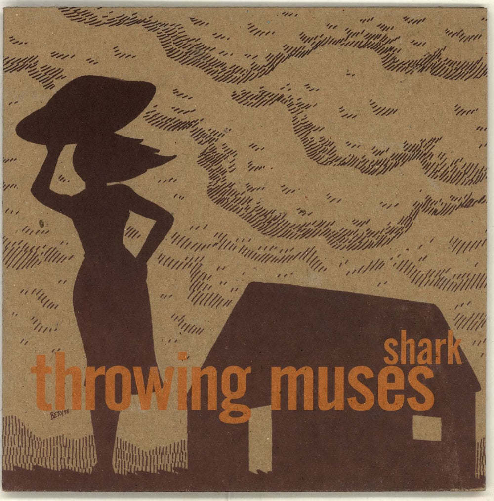 Throwing Muses Shark UK 7" vinyl single (7 inch record / 45) AD6016