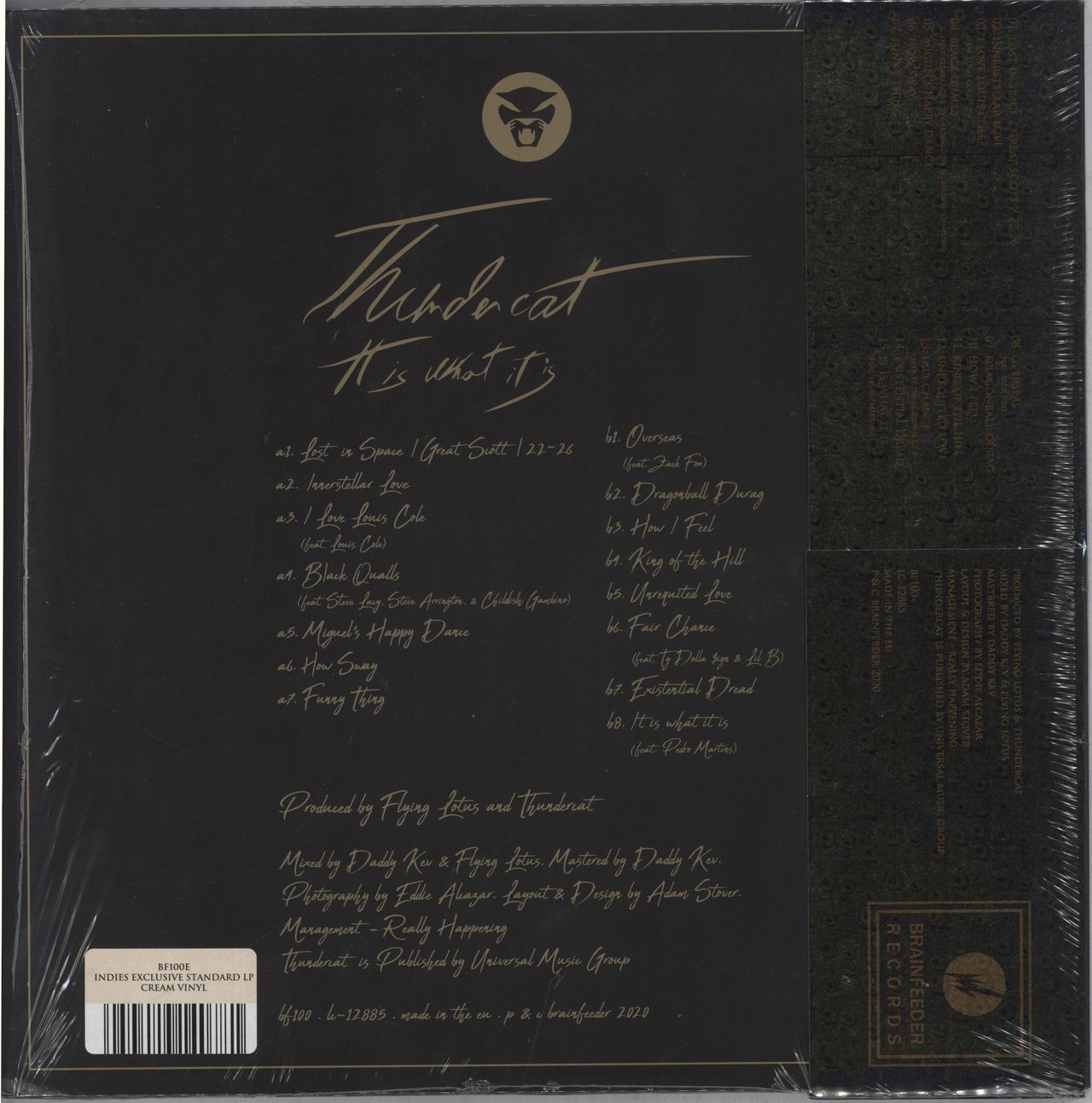Thundercat - It Is What It Is - Vinyl Cream Vinyl