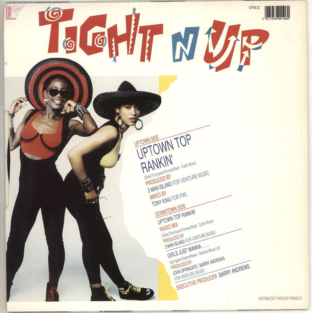 Tight N Up Uptown Top Rankin' UK 12" vinyl single (12 inch record / Maxi-single)