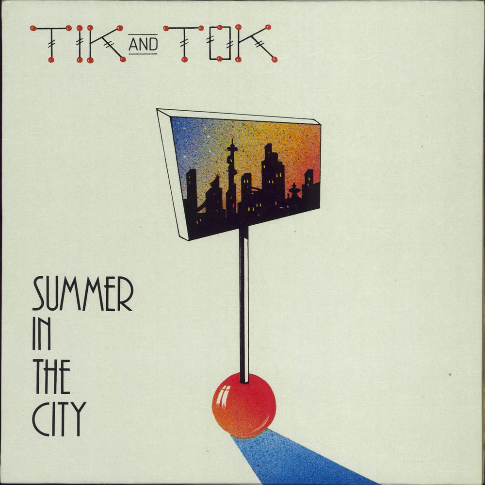 Tik & Tok Summer In The City UK 12" vinyl single (12 inch record / Maxi-single) SUR12007