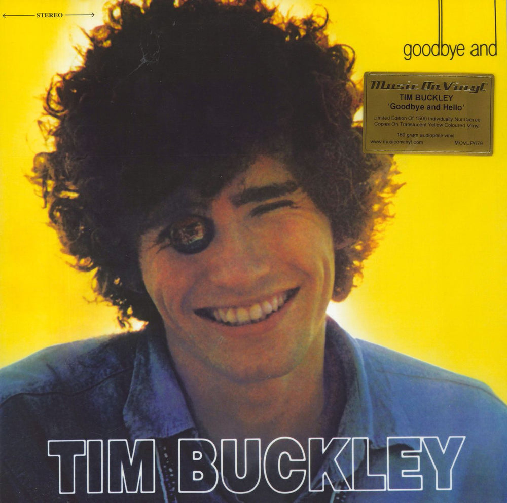 Tim Buckley Goodbye And Hello - 180gm Yellow Vinyl UK vinyl LP album (LP record) MOVLP679