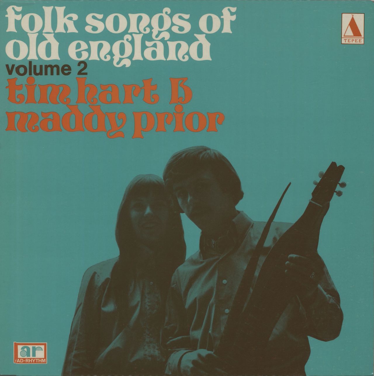 Tim Hart & Maddy Prior Folk Songs Of Old England - Volumes 1 & 2 UK 2-LP vinyl record set (Double LP Album) T&M2LFO657259