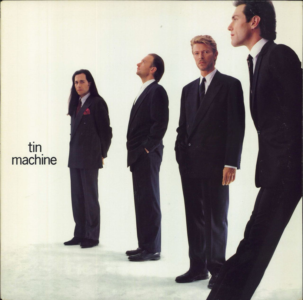 Tin Machine Tin Machine US vinyl LP album (LP record) E1-91990