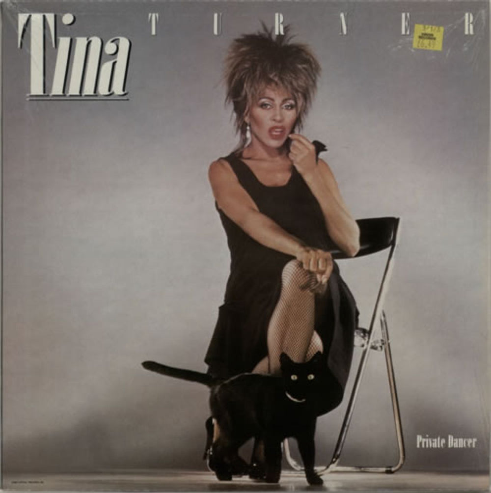 Tina Turner Private Dancer + Shrink UK vinyl LP album (LP record) TINA1