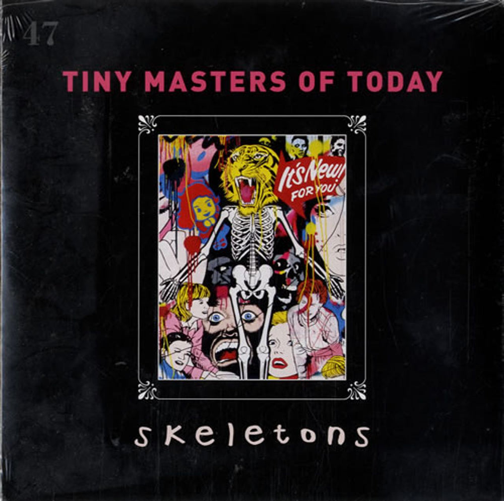 Tiny Masters Of Today Skeletons Dutch 7" vinyl single (7 inch record / 45) MUTE411