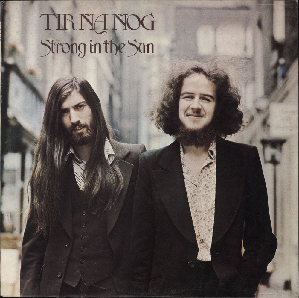 Tir Na Nog Strong In The Sun UK vinyl LP album (LP record) CHR1047