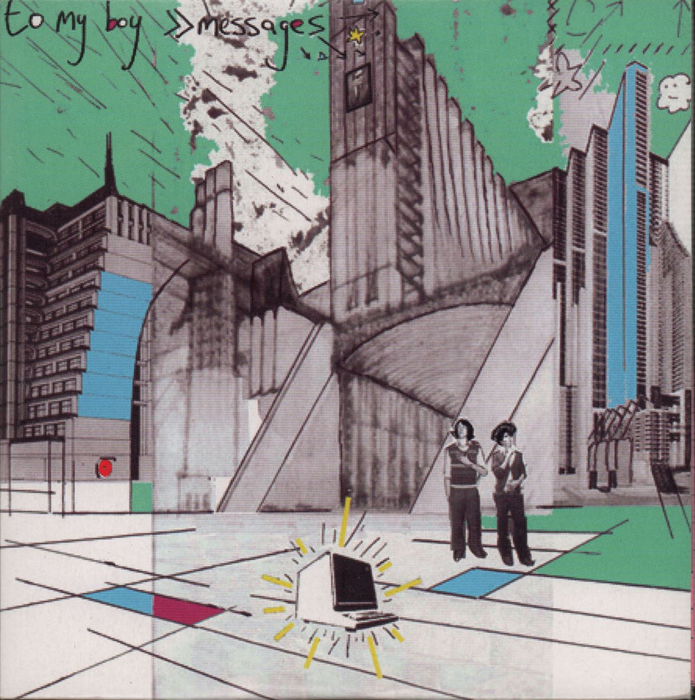 To My Boy Messages UK Promo CD-R acetate CD-R