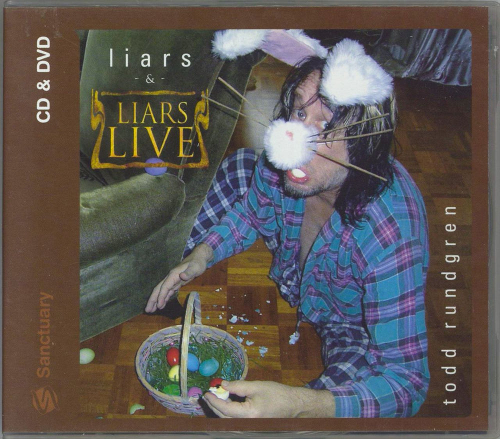 Todd Rundgren Liars UK 2-disc CD/DVD set CMFVD1390