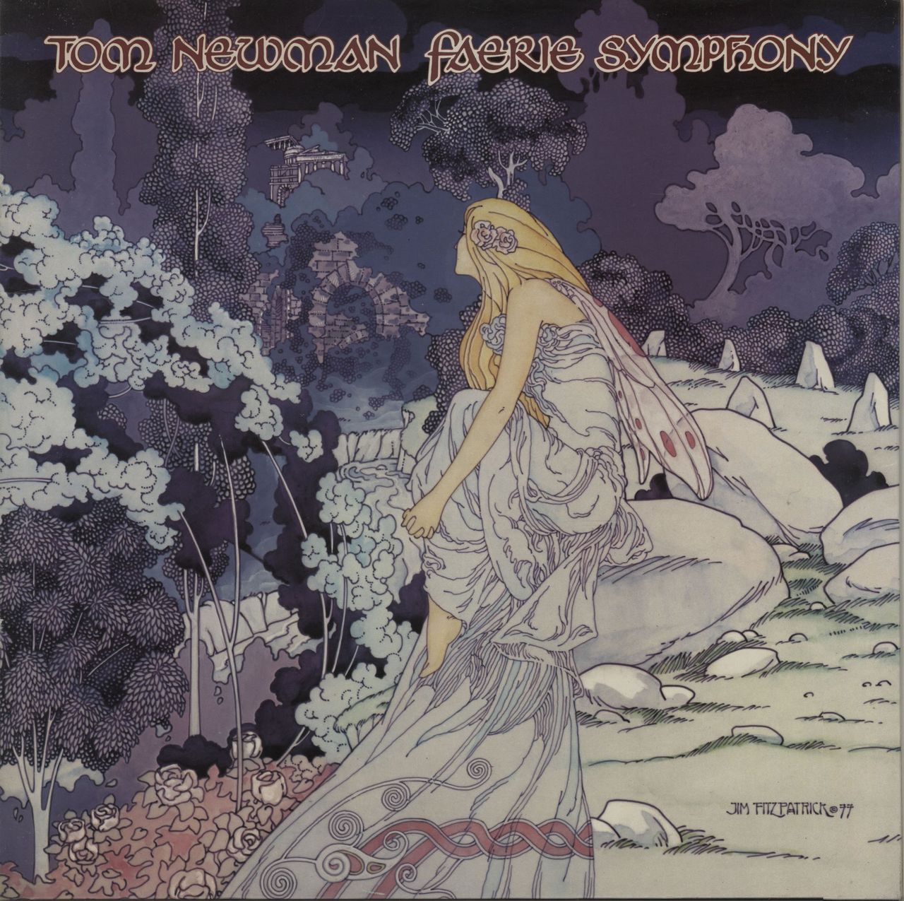 Tom Newman Faerie Symphony UK vinyl LP album (LP record) TXS123