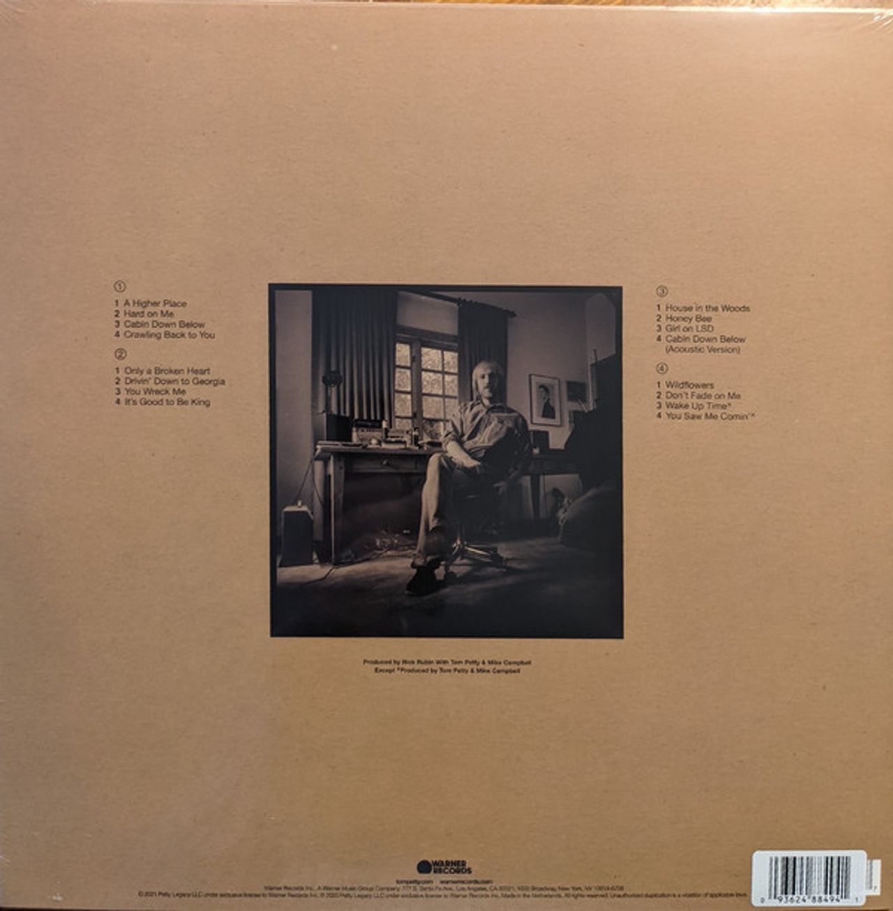 Tom Petty & The Heartbreakers Finding Wildflowers (Alternate Versions) - Gold Vinyl - Sealed UK 2-LP vinyl record set (Double LP Album) PET2LFI767594