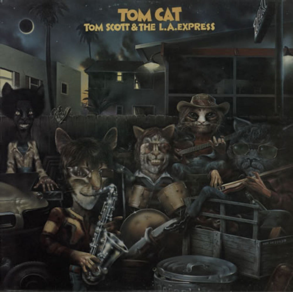 Tom Scott Tom Cat UK vinyl LP album (LP record) ODE77029