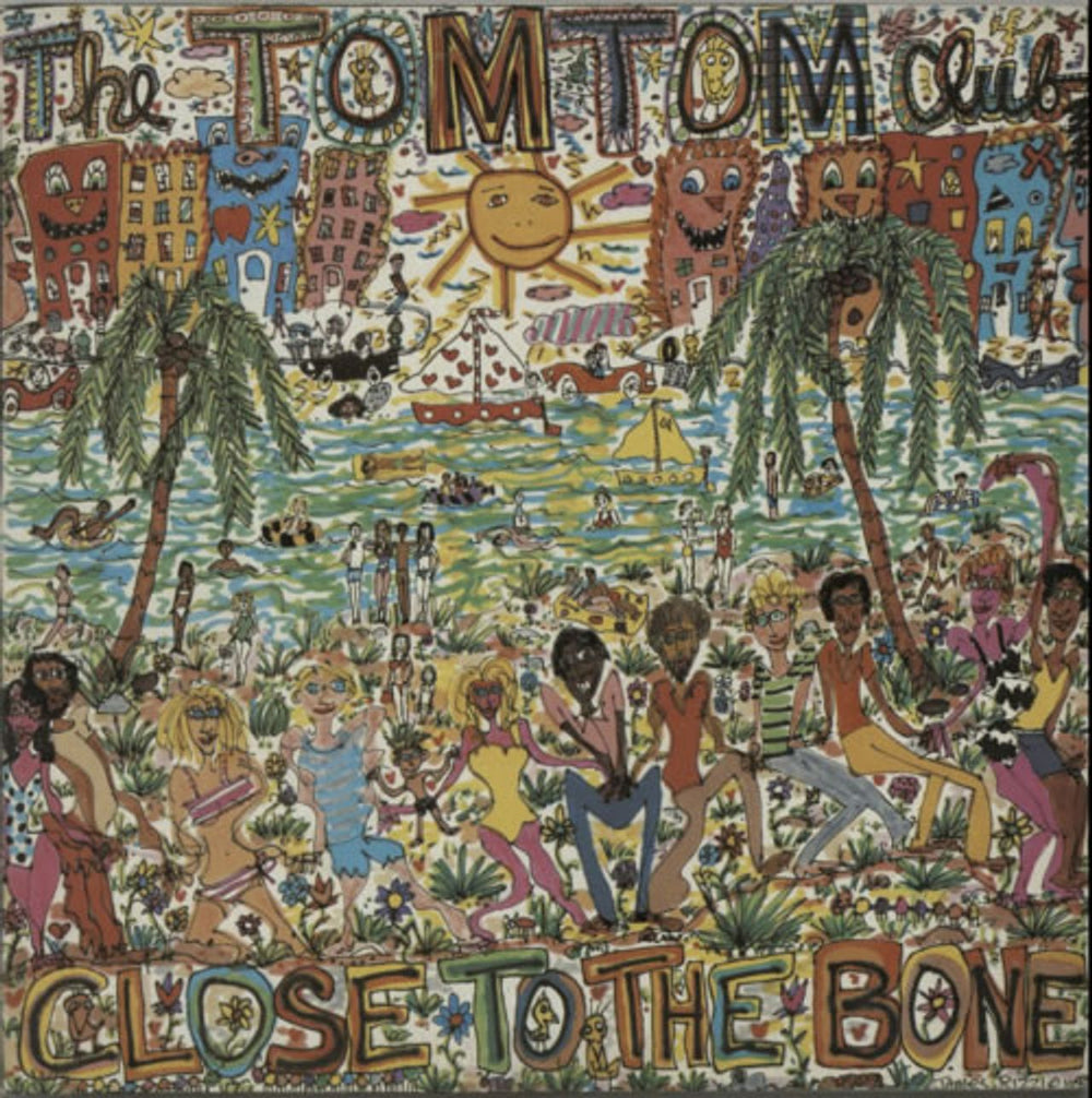 Tom Tom Club Close To The Bone Portugese vinyl LP album (LP record) ILPS9738P