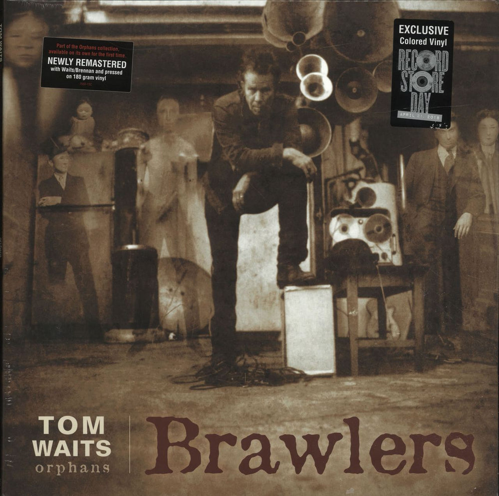 Tom Waits Orphans: Brawlers - 180gm - Sealed UK 2-LP vinyl record set (Double LP Album) 7550-1