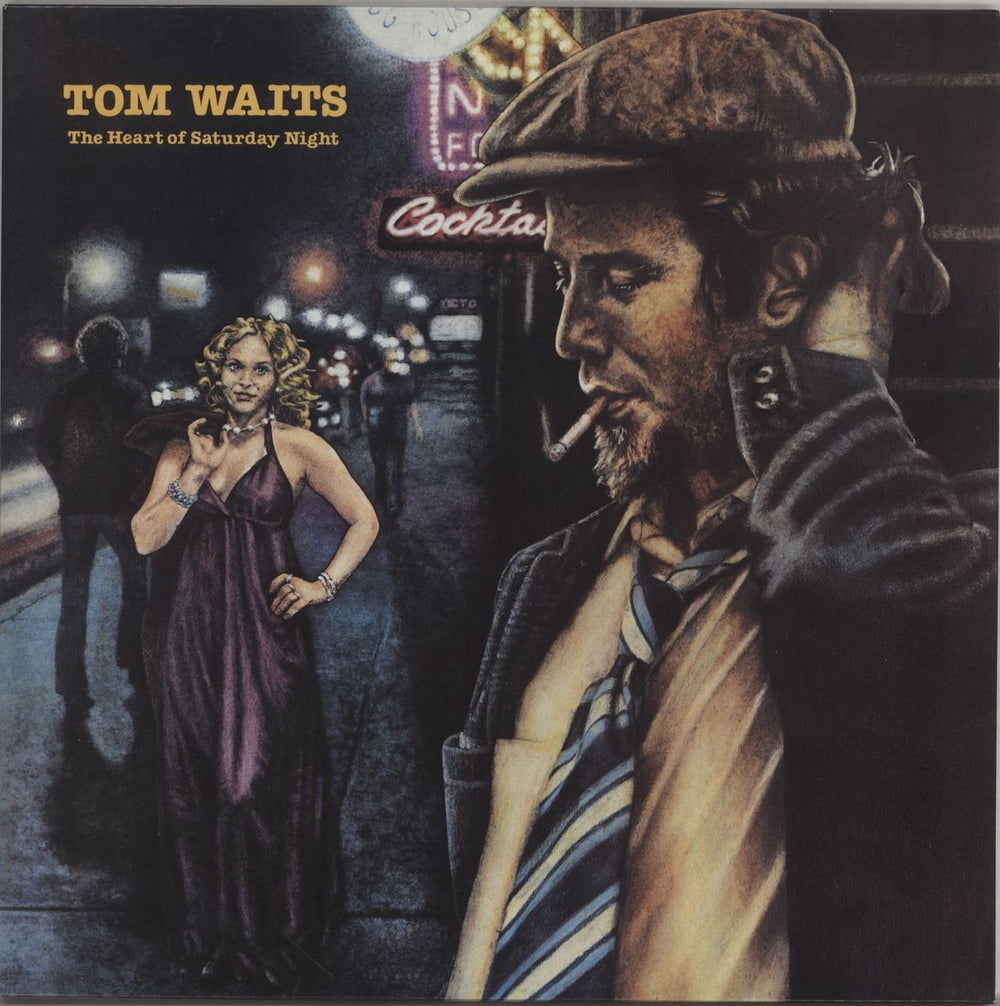 Tom Waits The Heart Of Saturday Night - 180gm UK vinyl LP album (LP record) 8122-79806-8