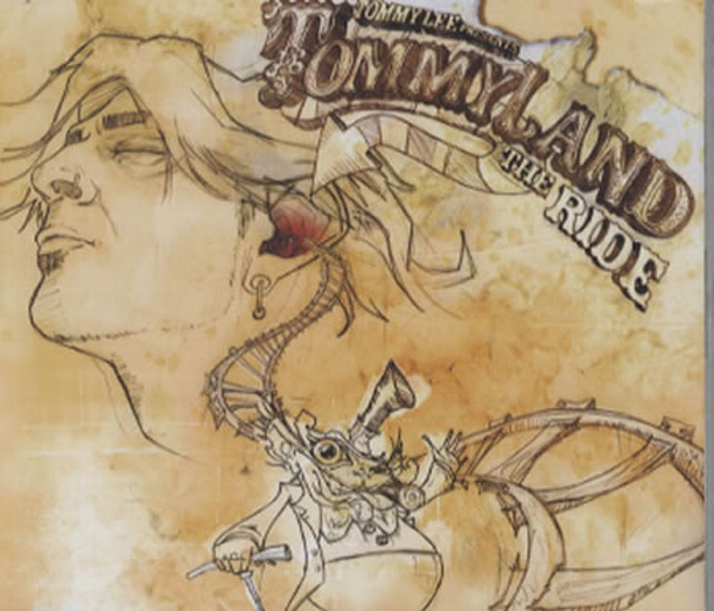 Tommy Lee Tommyland: The Ride German Promo CD album (CDLP) 80000917