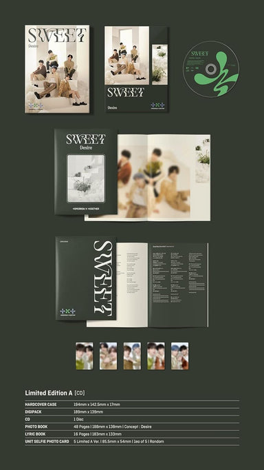 Tomorrow X Together Sweet: Version A - Sealed Japanese CD album