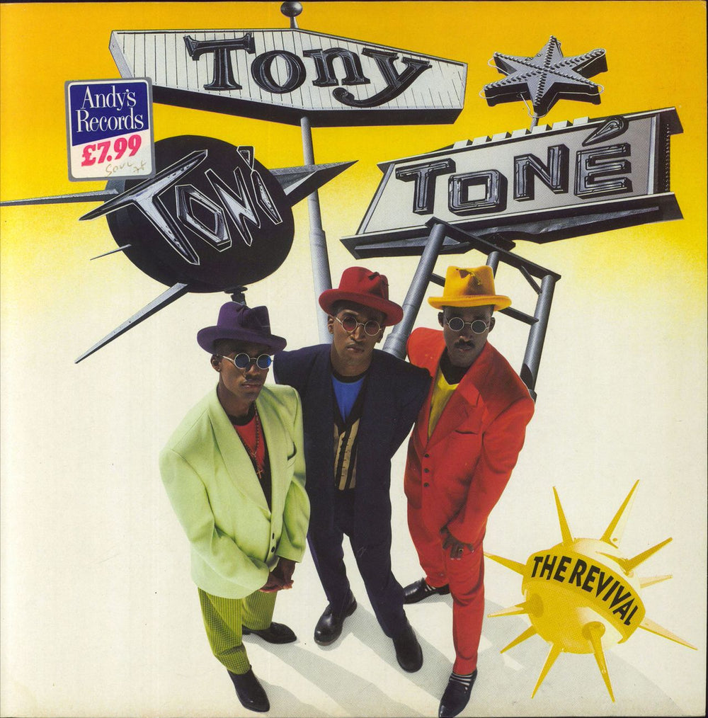 Tony Toni Toné The Revival UK vinyl LP album (LP record) 841902-1