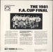 Tottenham Hotspur FC Year Of The Cockerel - 1981 Centenary F.A. Cup Final UK vinyl LP album (LP record)