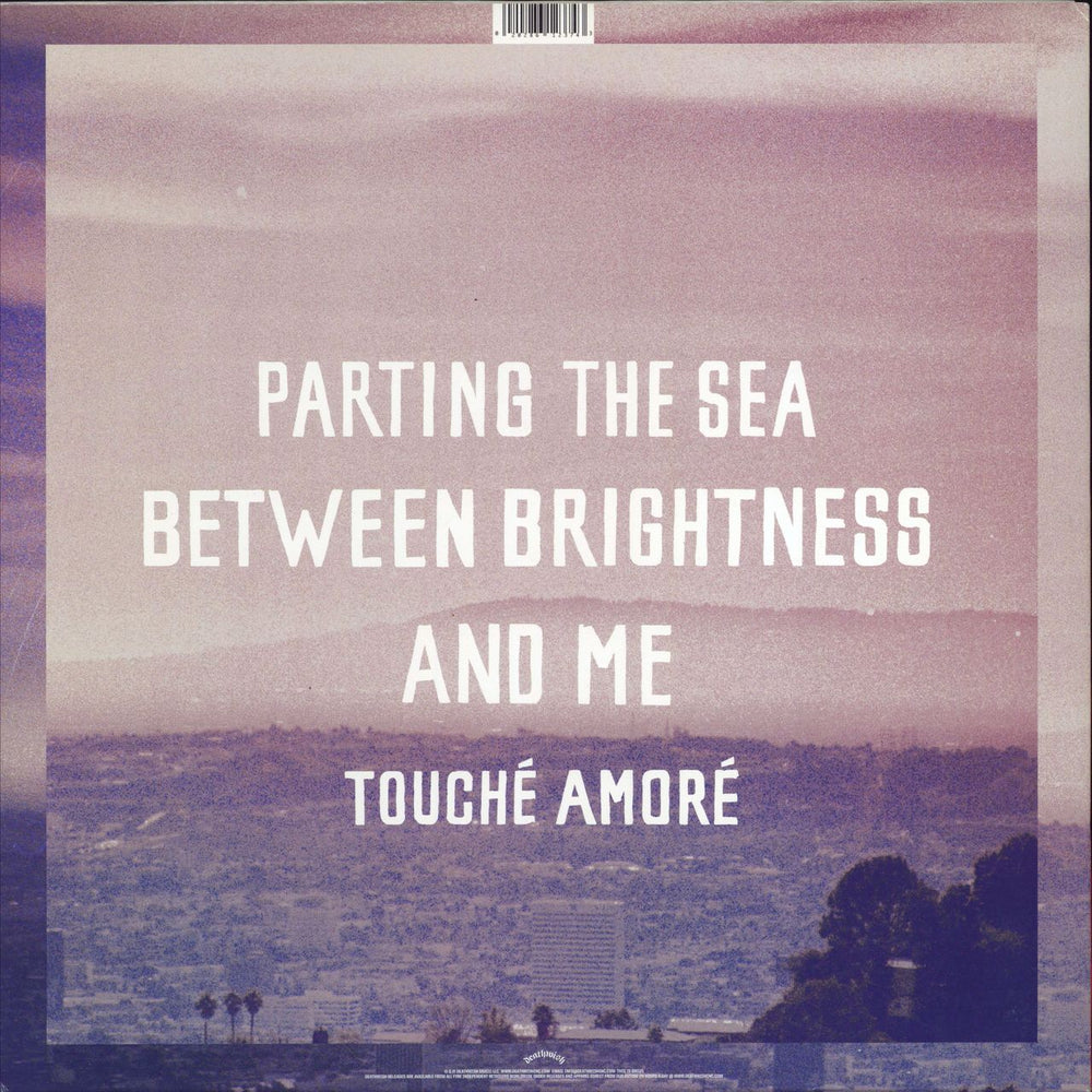 Touche Amore Parting The Sea Between Brightness and Me - Opaue Red Vinyl US vinyl LP album (LP record)