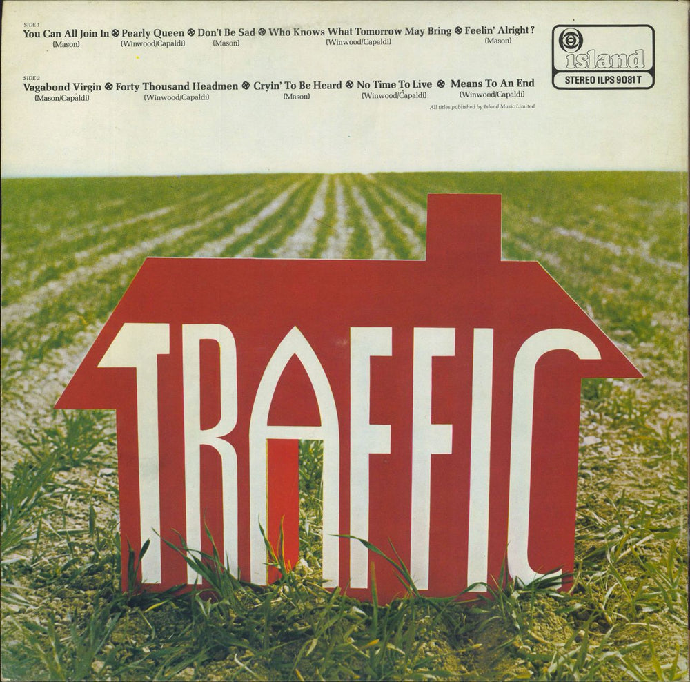 Traffic Traffic - 1st + Booklet & Smooth label - EX UK vinyl LP album (LP record)