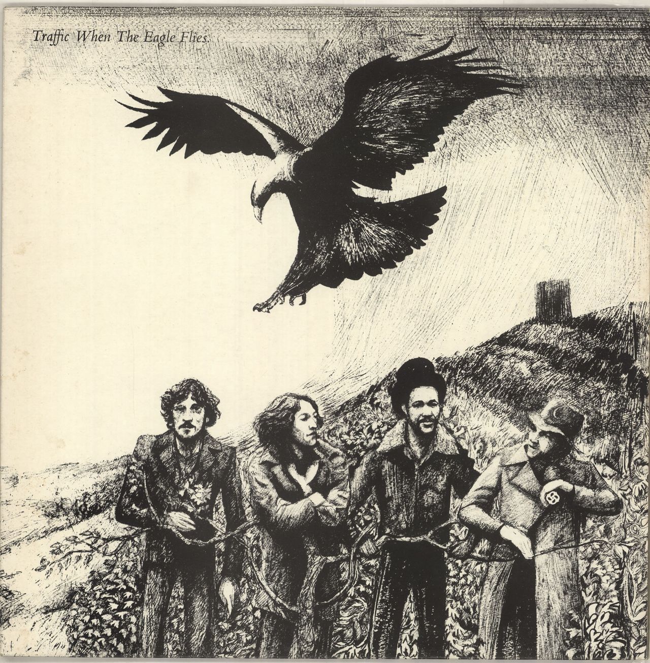 Traffic When The Eagle Flies - 2nd UK vinyl LP album (LP record) ILPS9273