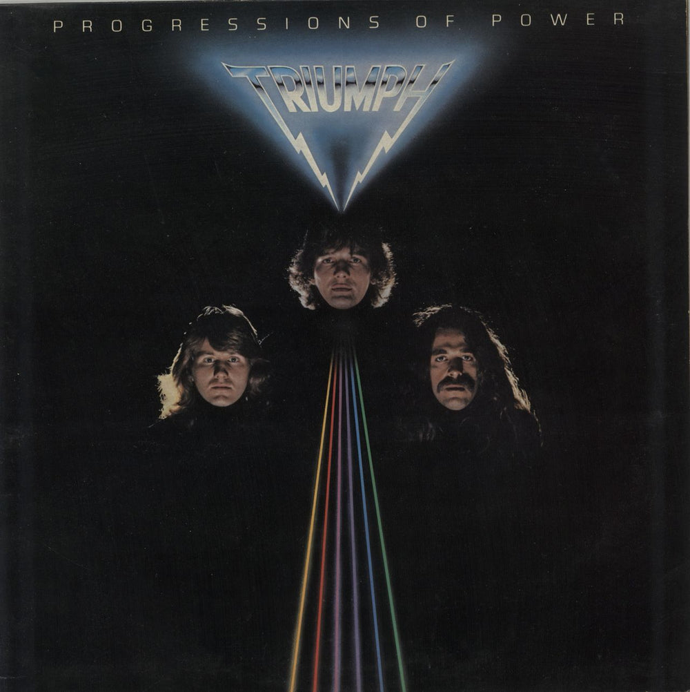 Triumph Progressions Of Power UK vinyl LP album (LP record) PL13524