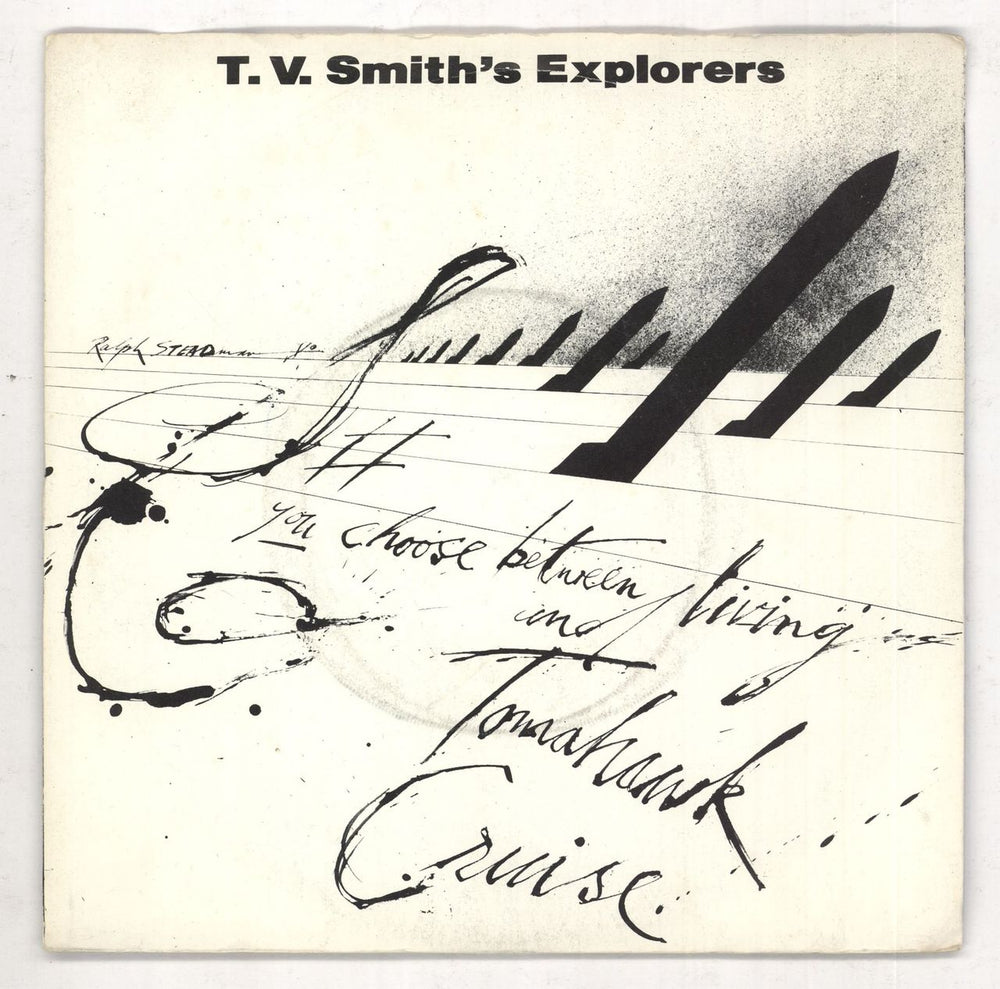 TV Smith Tomahawk Cruise UK 7" vinyl single (7 inch record / 45) CHIS140