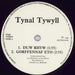 Tynal Tywyll Syrthio Mewn Cariad A Tynal Tywyll + Autographed Lyric Sheet UK 7" vinyl single (7 inch record / 45) 37P07SY777258