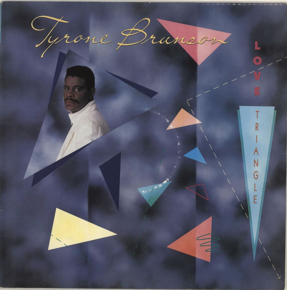 Tyrone Brunson Love Triangle UK vinyl LP album (LP record) MCF3378