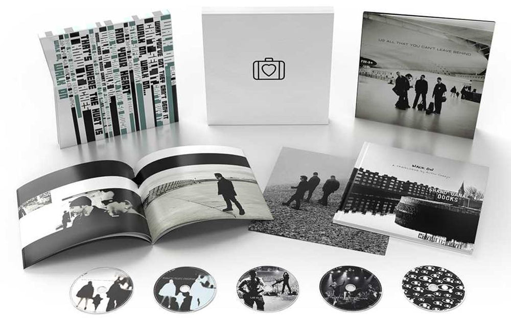 U2 All That You Can't Leave Behind - Super Deluxe CD Box Set UK CD Album Box Set 0602507363338
