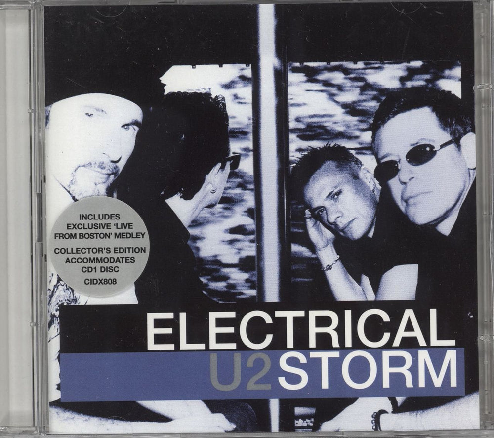 U2 Electrical Storm UK 2-CD single set (Double CD single) U-22SEL223461