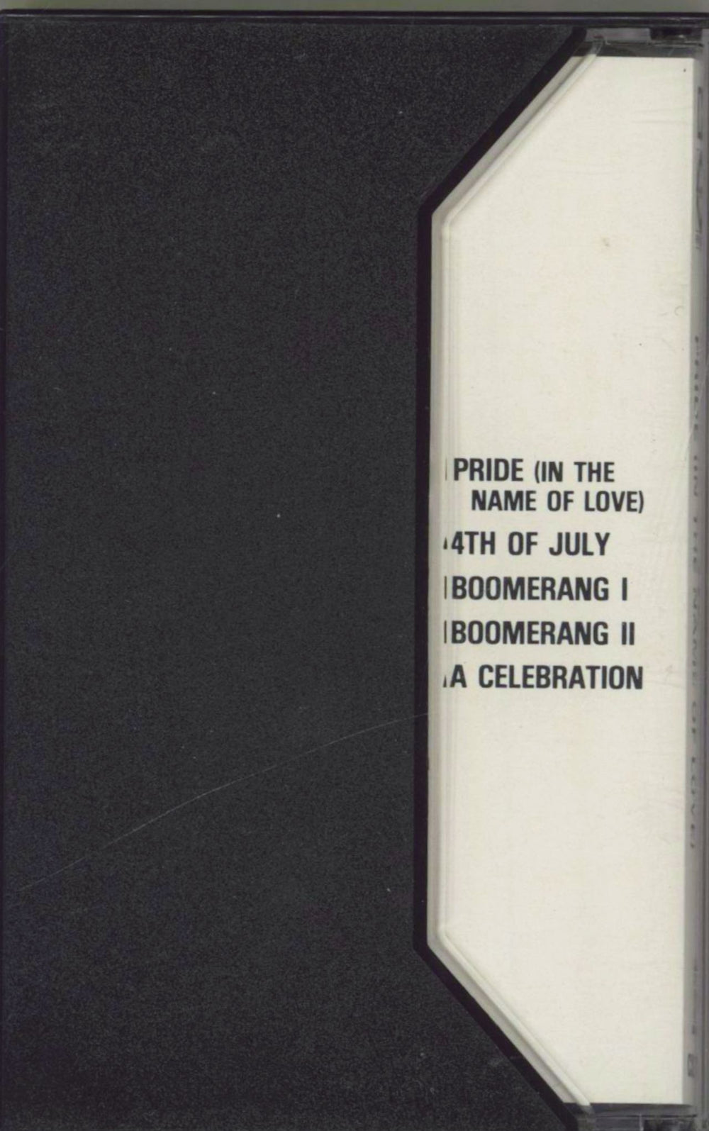 U2 Pride UK cassette single