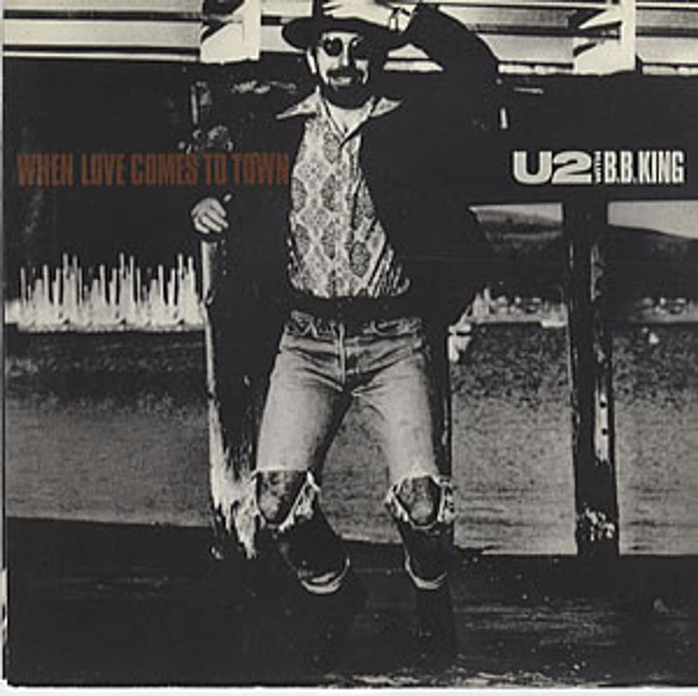 U2 When Love Comes To Town + P/S US 7" vinyl single (7 inch record / 45) 7-99225